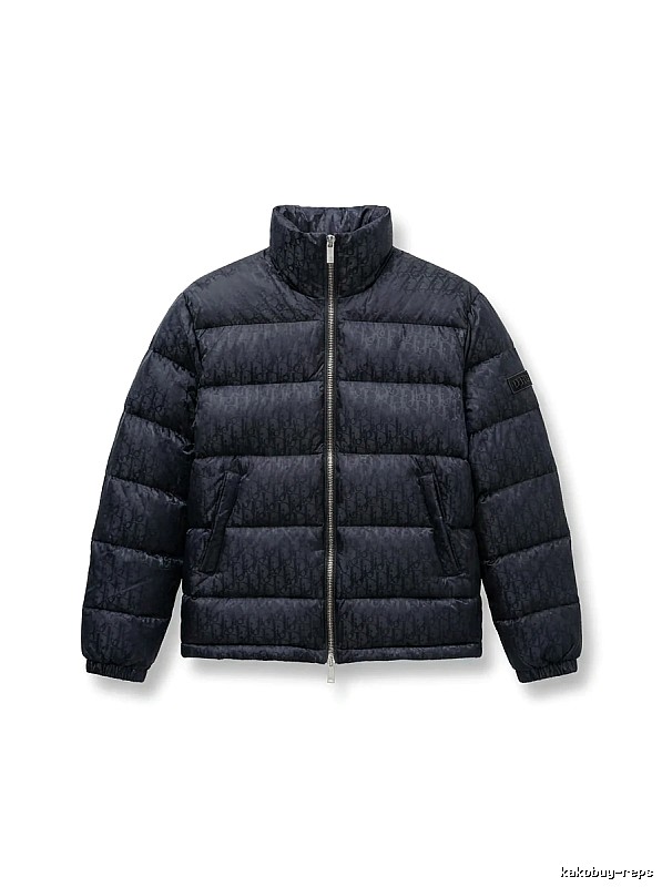 Dior's classic fashionable black down jacket