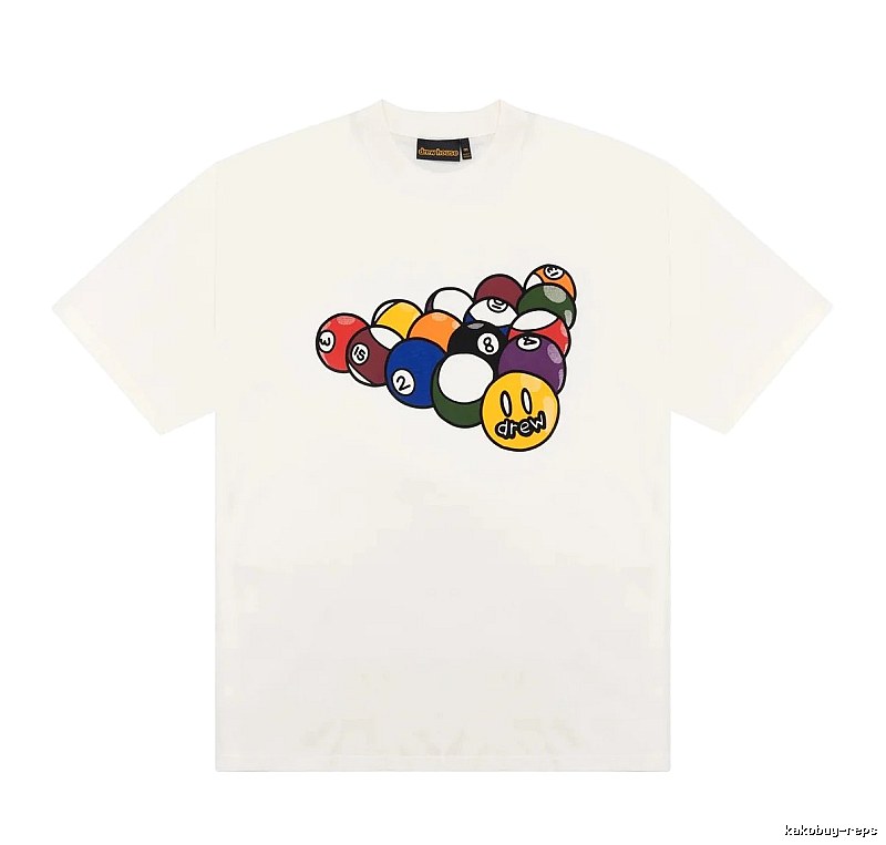 DrewHouse Billiards Street Style Off-white T-shirt