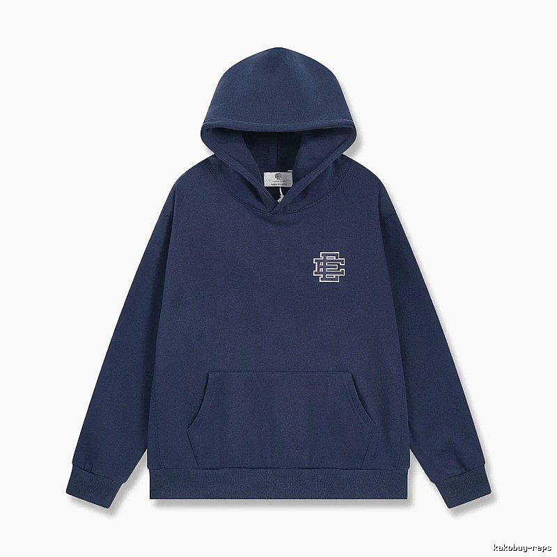 Eric Emanuel Minimalist Style Navy Blue Sweatshirt