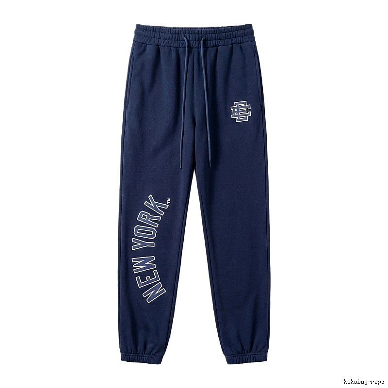 Eric Emanuel New York Style Navy Blue Sweatpants