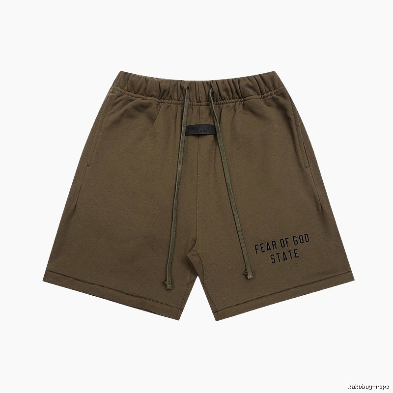 ESSENTIALS Casual Khaki Shorts