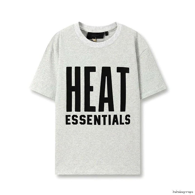 ESSENTIALS HEAT Series Grey T-shirt