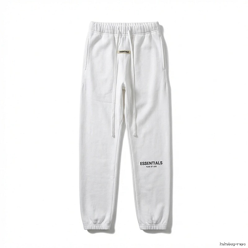 ESSENTIALS Simple Style White Sweatpants