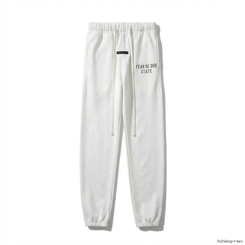 ESSENTIALS Simple Style White Sweatpants