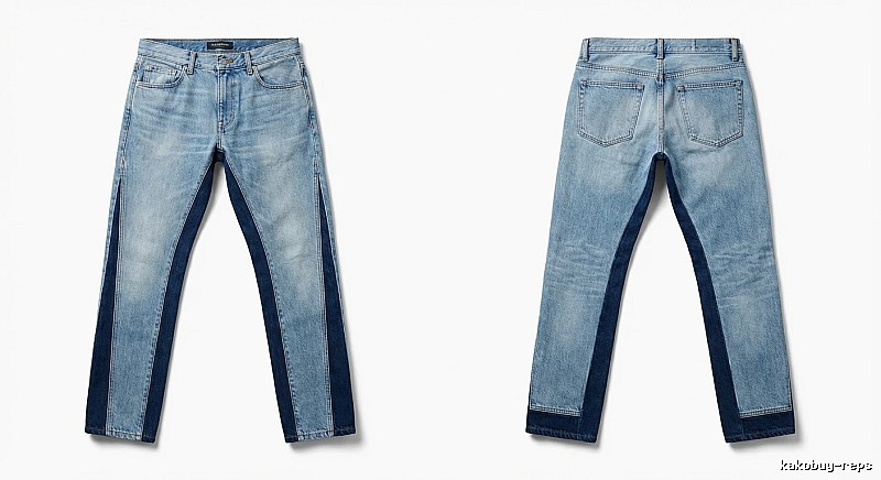 Gallery Dept. Color - Blocked Retro - Style Jeans