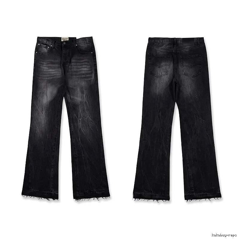 Gallery Dept. Distressed Black Jeans