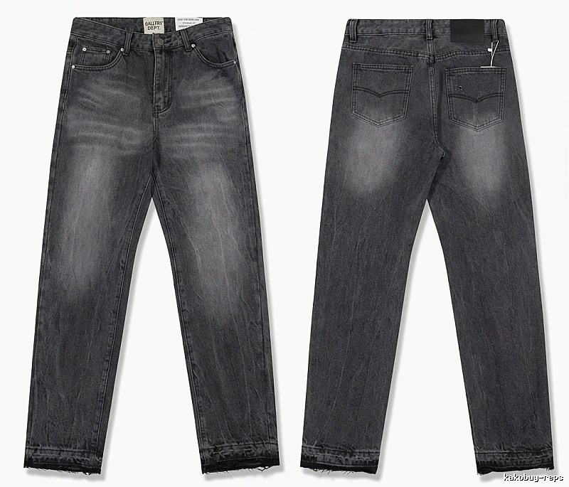Gallery Dept. Distressed Black Jeans