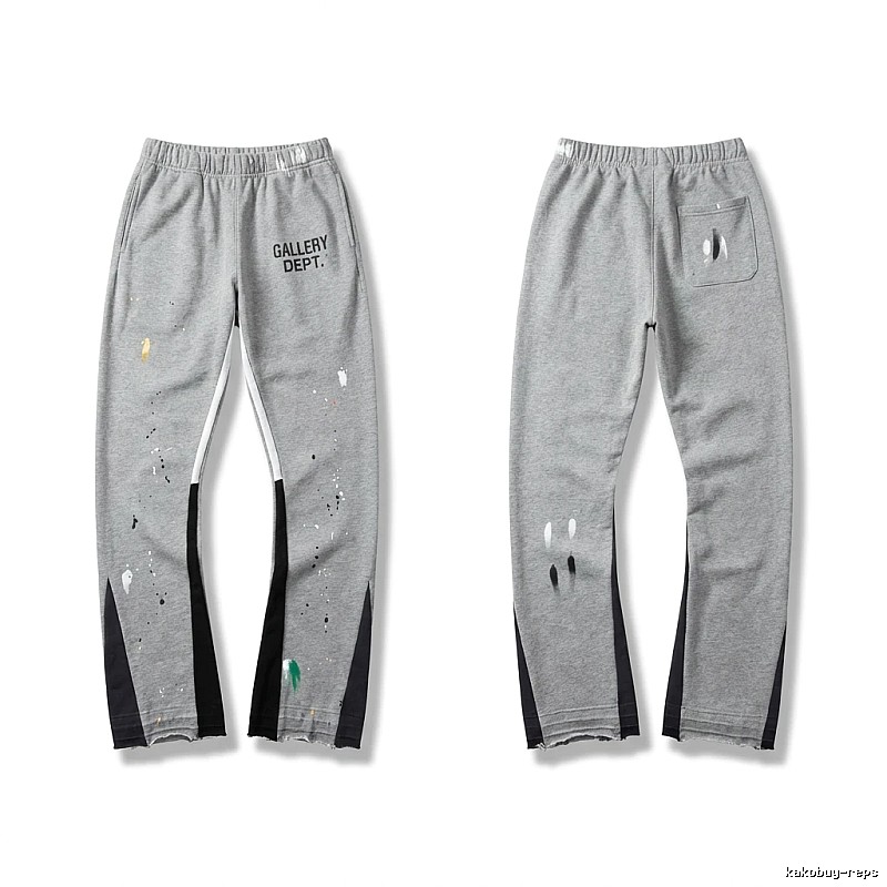 Gallery Dept Graffiti Style Gray Sweatpants