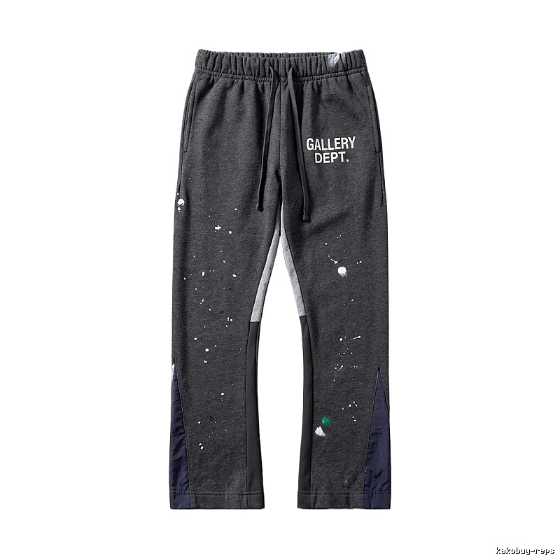 Gallery Dept Graffiti Style Grey-Purple Sweatpants