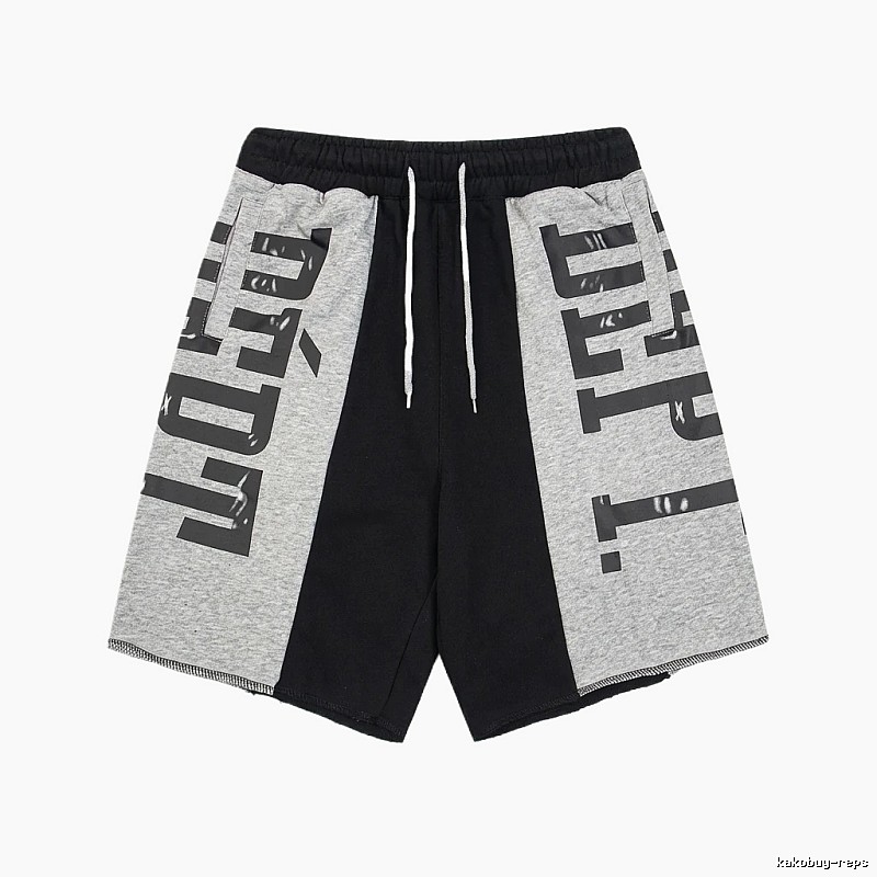 Gallery Dept. Letter Color-Block Casual Shorts