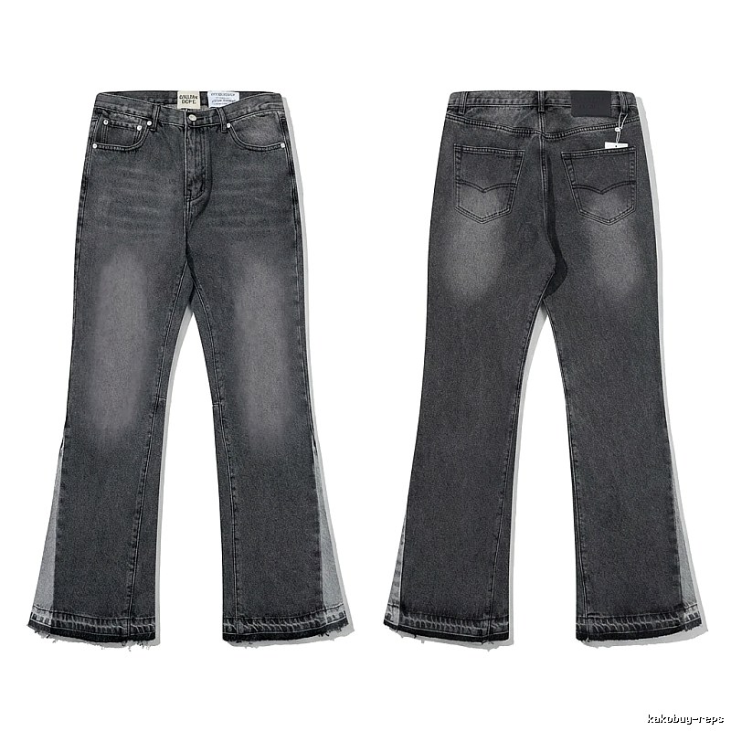 Gallery Dept Retro Style Black and Grey Jeans