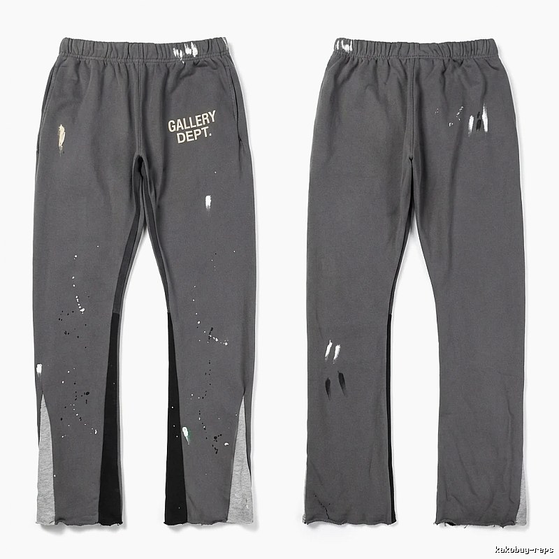 Gallery Dept Ripped Grey Sweatpants