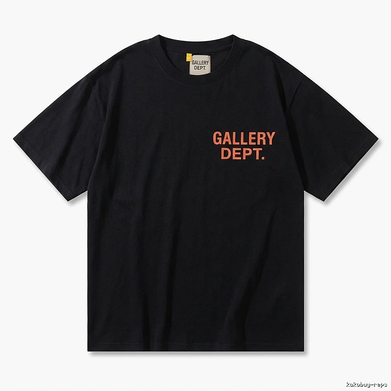 Gallery Dept. Simple Style Black T-shirt