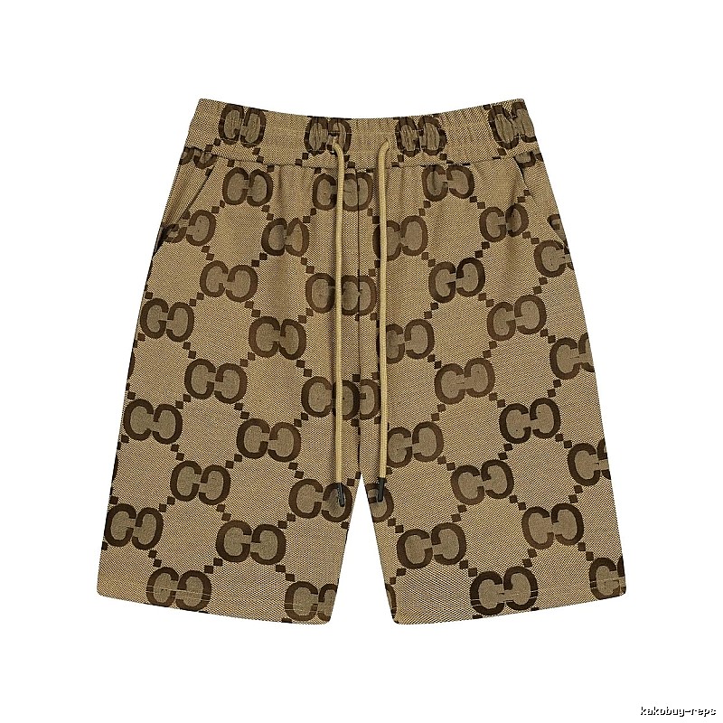 Gucci Double G Brown Retro Shorts