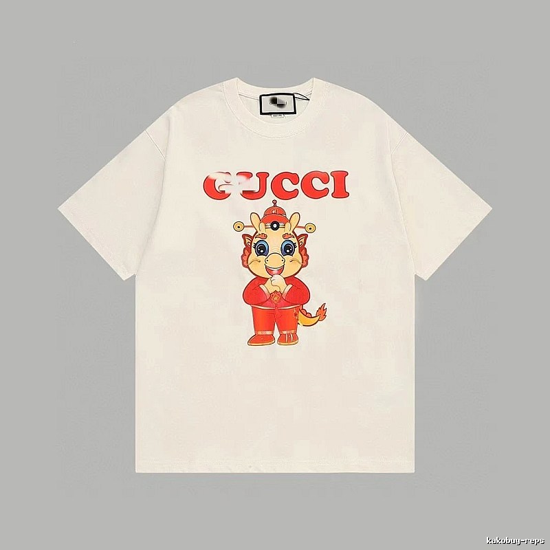 Gucci Year of the Dragon Limited Edition China Chic Style Off-white T-shirt