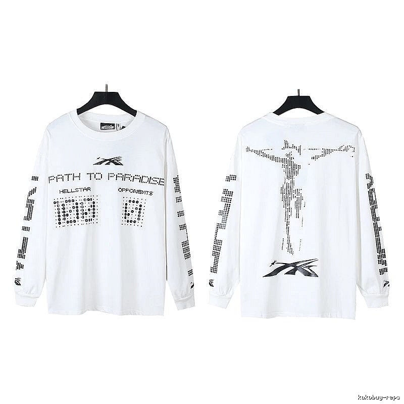 Hellstar religious style white T-shirt