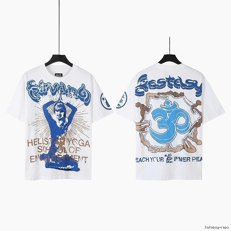 Hellstar Yoga Series White T-shirt