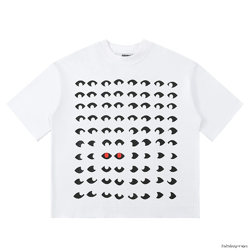 House of Errors Eye Print White T-shirt
