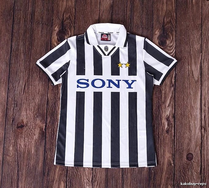 Inter Milan Patterned Brehme #3 soccer jersey Blue Black Striped with Signature Styling