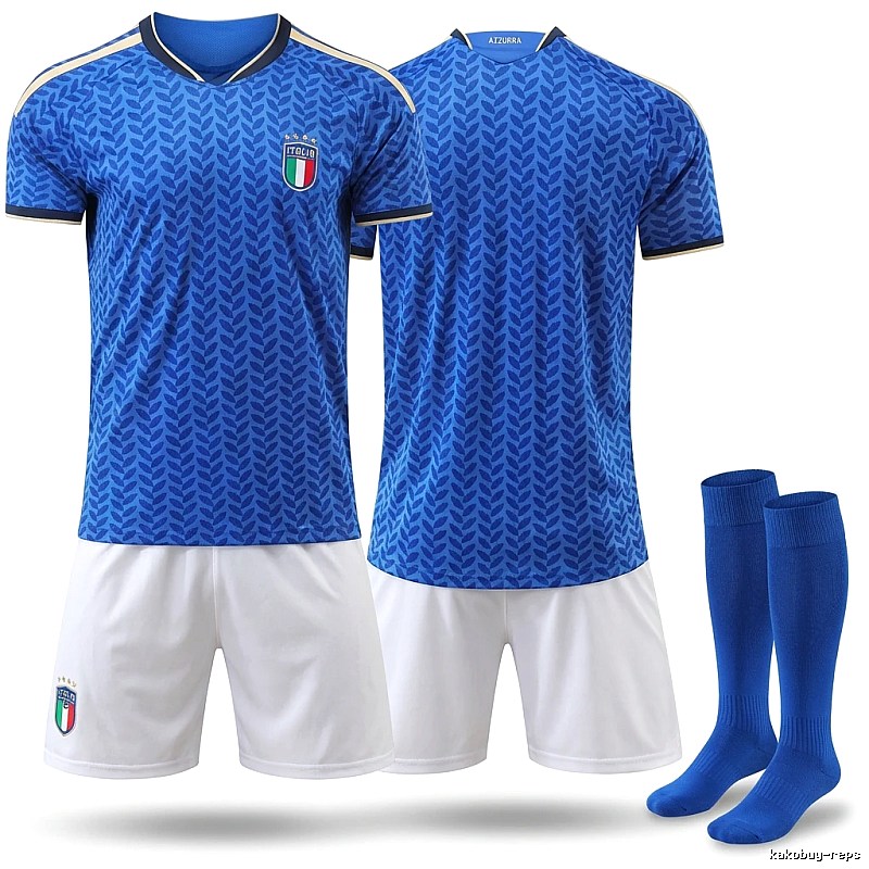 Italy's blue sportswear jersey
