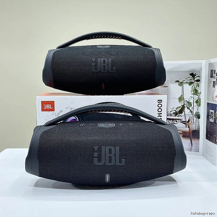 JBL Boombox Portable Bluetooth Speaker in Black