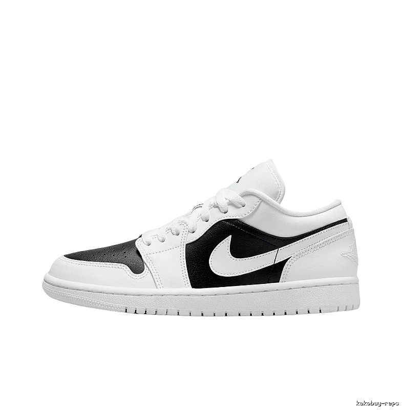 Jordan AJ1 Black and White Trendy and Cool Board Shoes