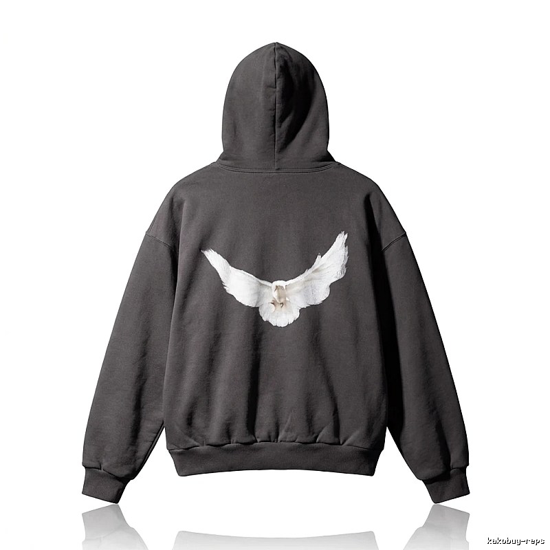 Kanye Grey Wings Hoodie