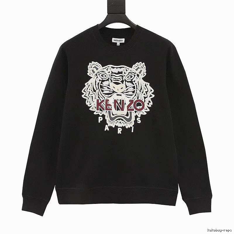 Kenzo Style Kc53 Tiger SweatShirt Warm Weather Graphic