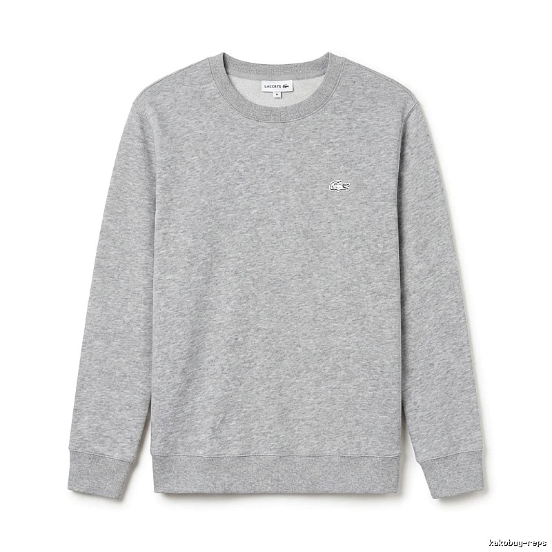 Lacoste basic simple grey sweatshirt
