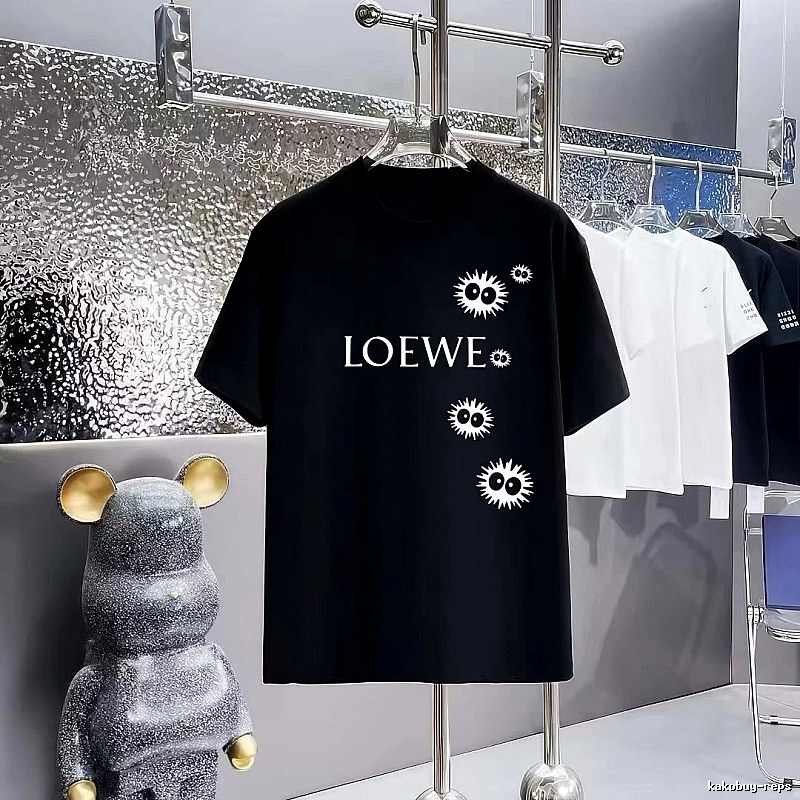 LOEWE Soot Sprite Casual Black T-Shirt