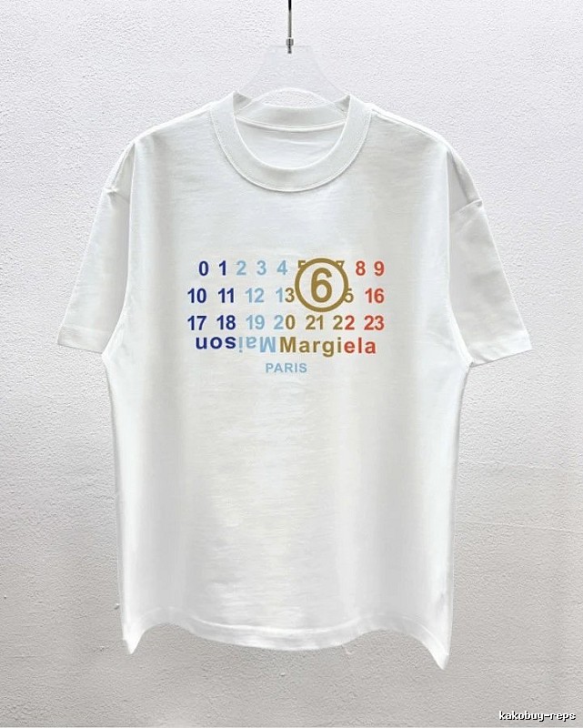 Maison Margiela MM6 Casual Style White T-Shirt