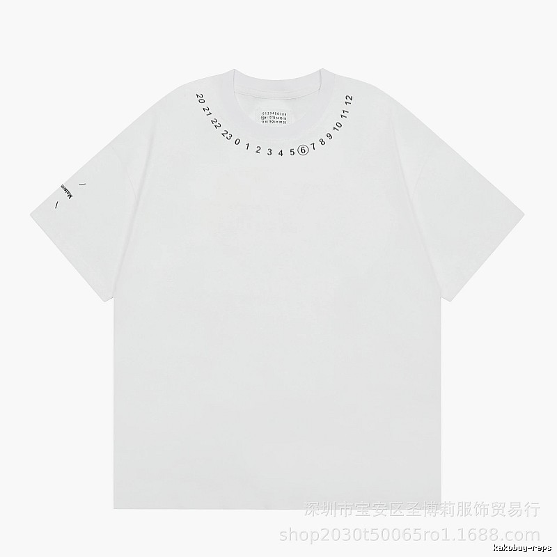 Maison Margiela MM6 High Street Style White T-Shirt