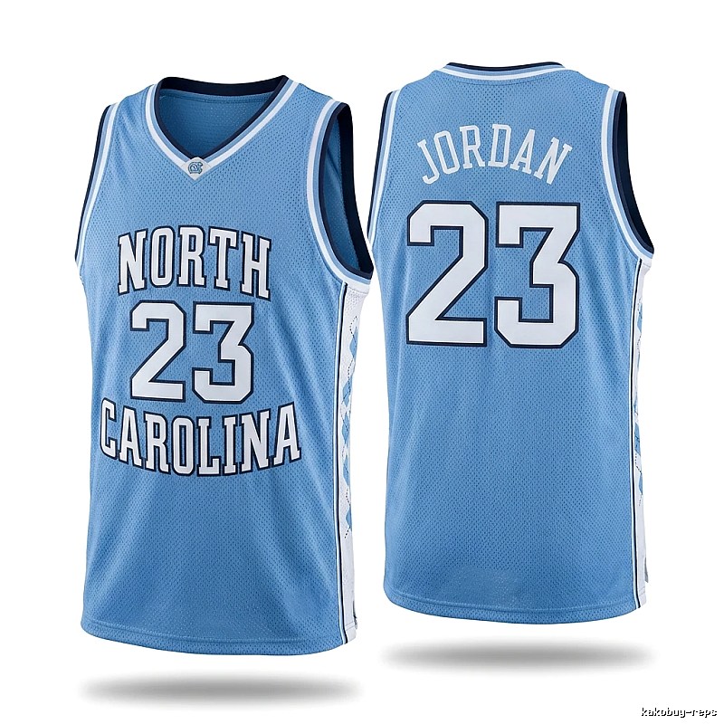 Michael Jordan retro-style blue jersey