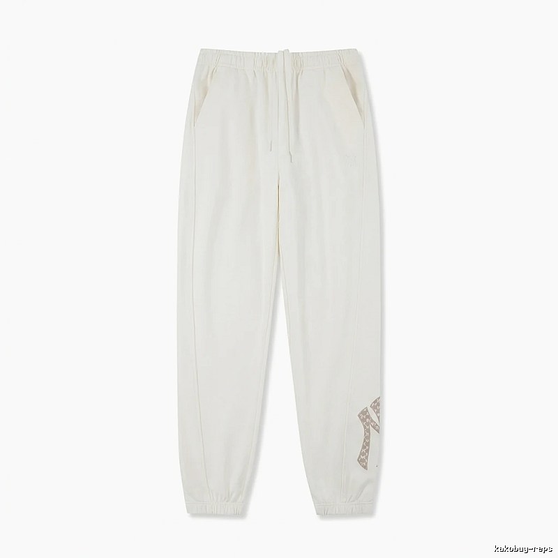 MLB casual style white sweatpants