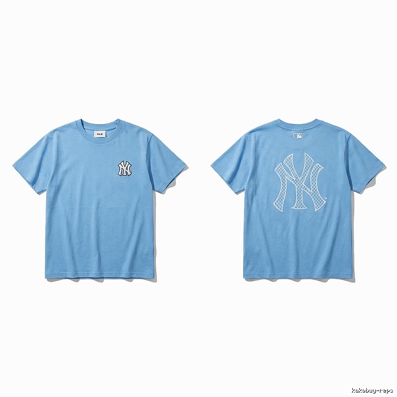 MLB Classic Simple Style Blue T-shirt