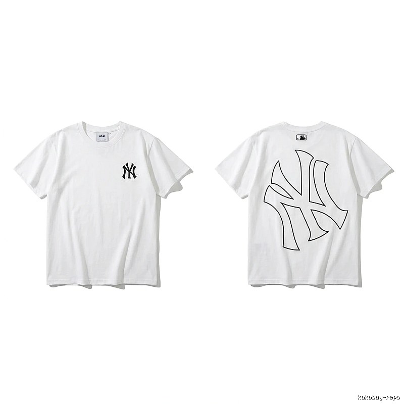 MLB New York Yankees minimalist style white T-shirt