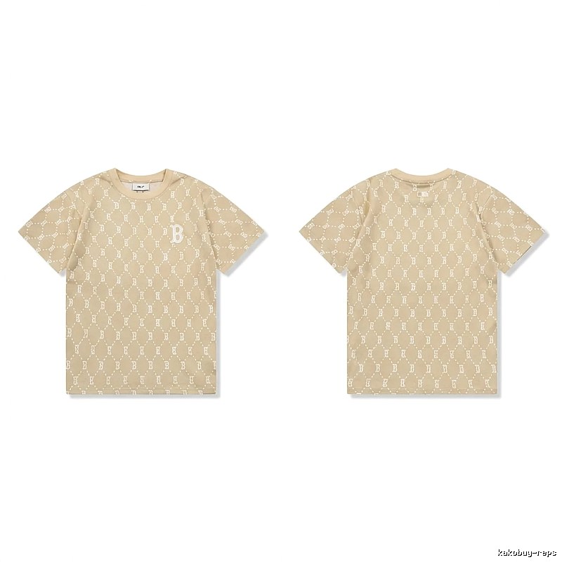 MLB Old Flower Style Beige T-shirt