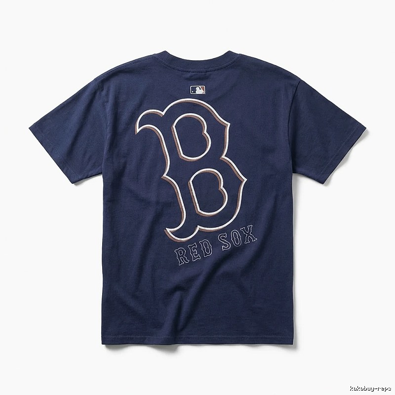 MLB Red Sox Dark Blue T-shirt