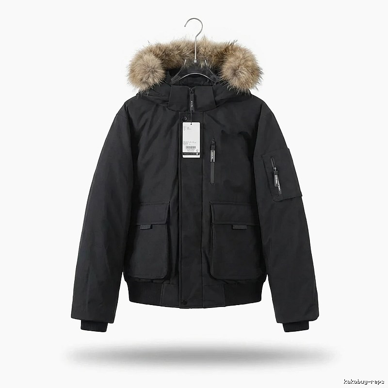 MLB Workwear Style Black Down Jacket