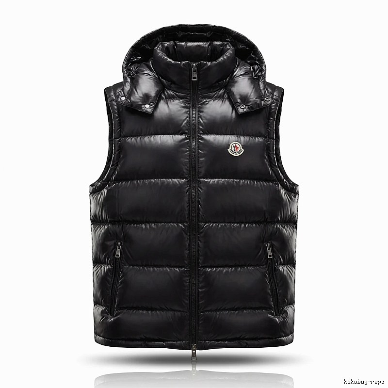 Moncler Black Trendy and Cool Down Vest