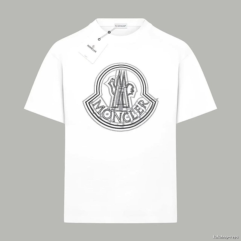 Moncler classic and simple style white T-shirt