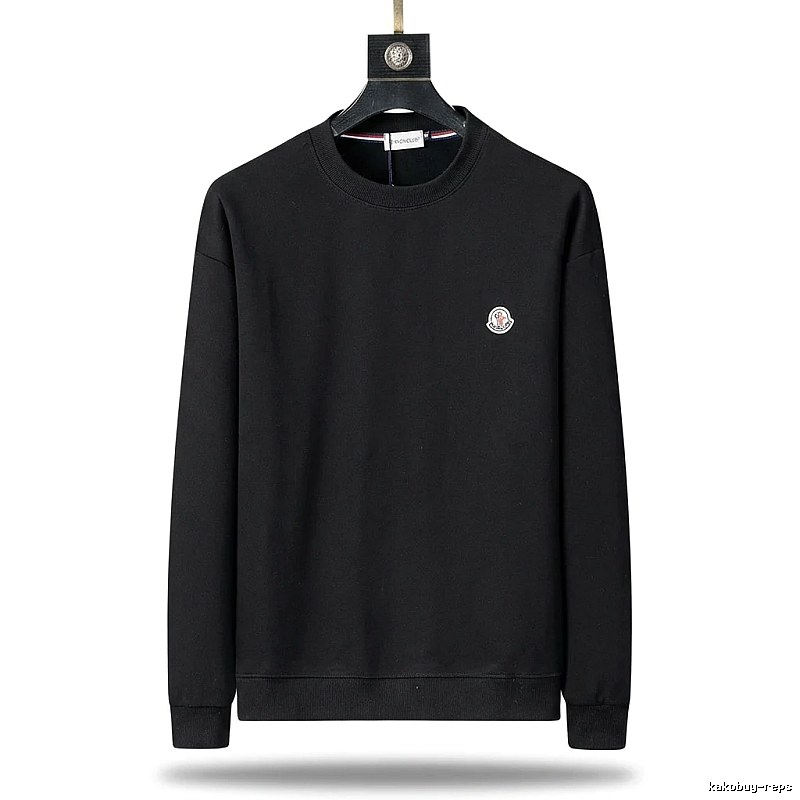 Moncler classic simple black sweatshirt