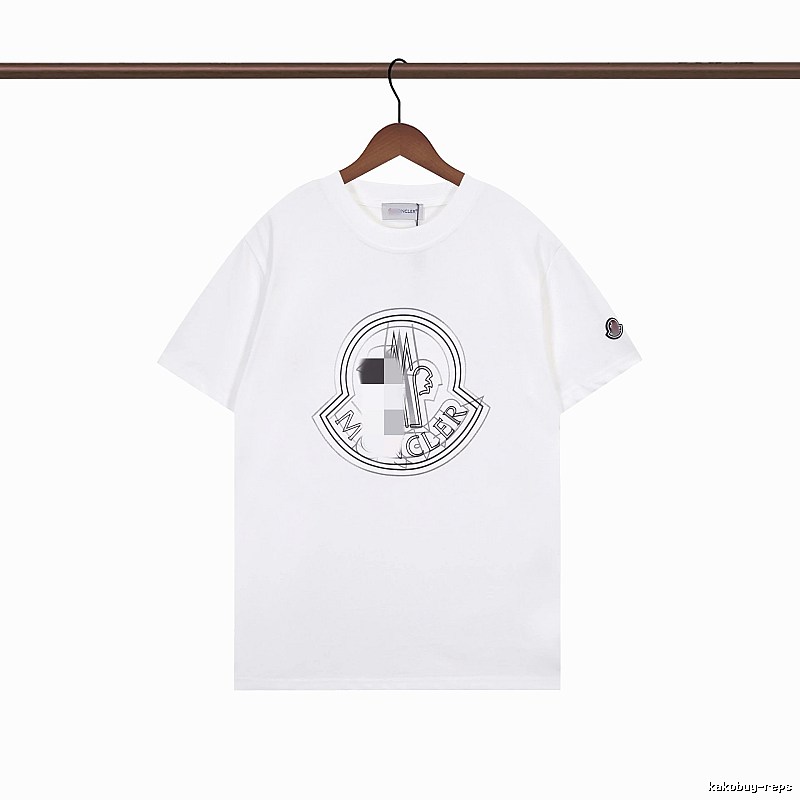 Moncler Logo Collection Trendy Style White T-Shirt