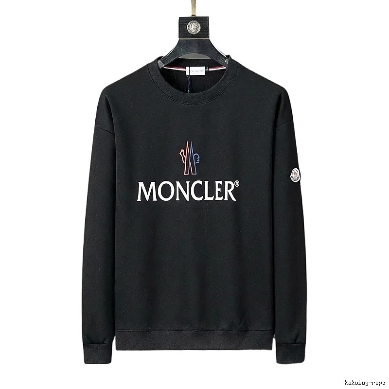 Moncler simple and fashionable black sweatshirt