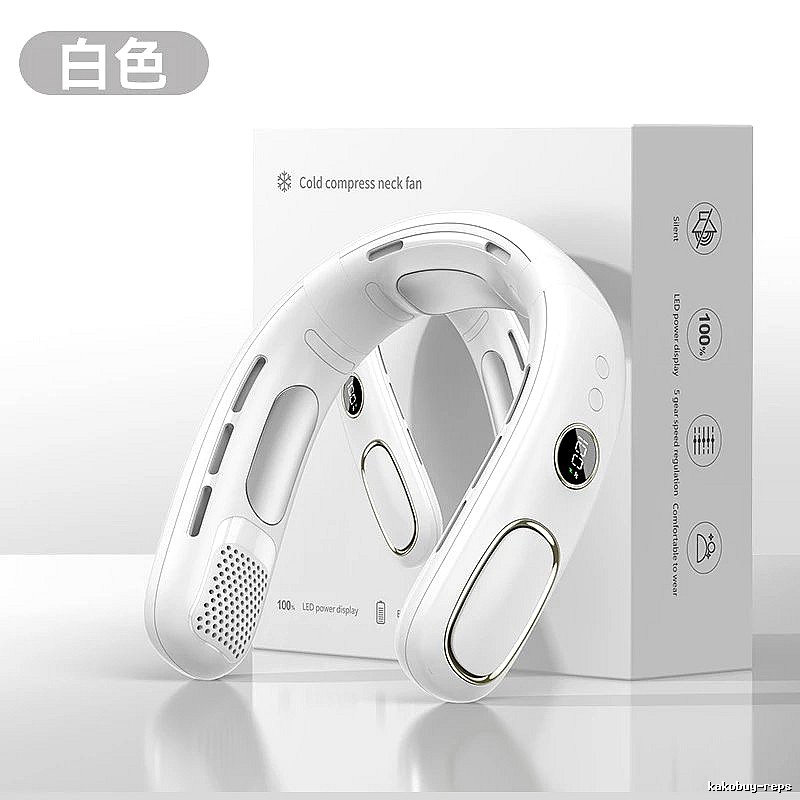 Neck Cooling Fan White Cooling Version