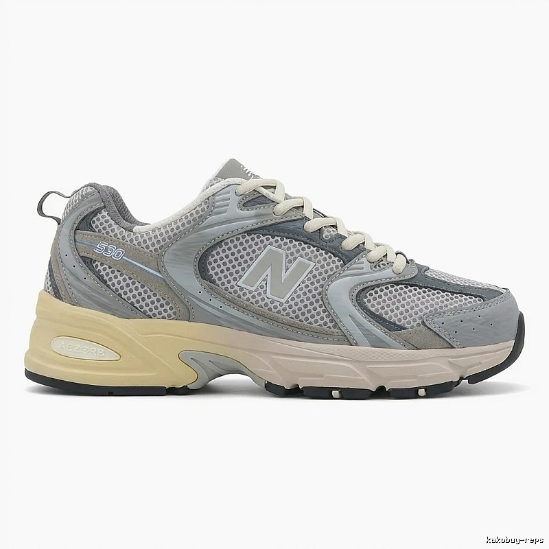 New Balance 530 retro-style grey sports shoes