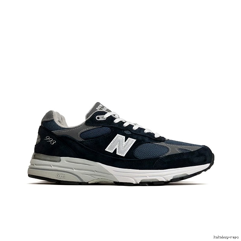 New Balance 993 retro-style black shoes