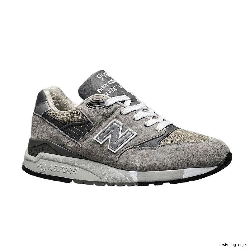 New Balance 998 Retro Grey Athletic Shoes