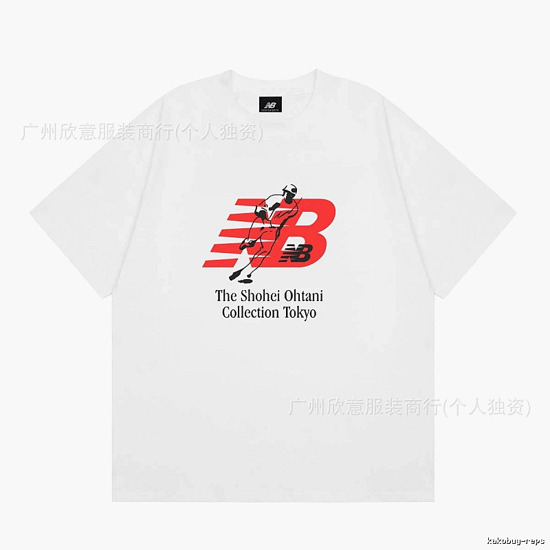 New Balance x Ohtani Sporty White Co-branded T-Shirt