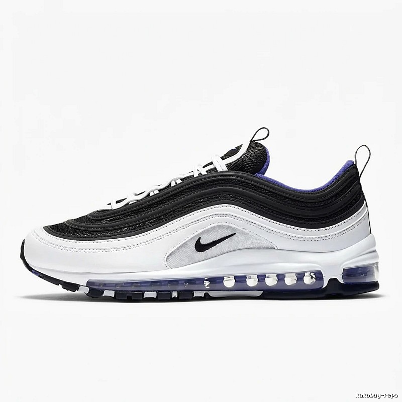Nike Air Max 97 black and white sports shoes